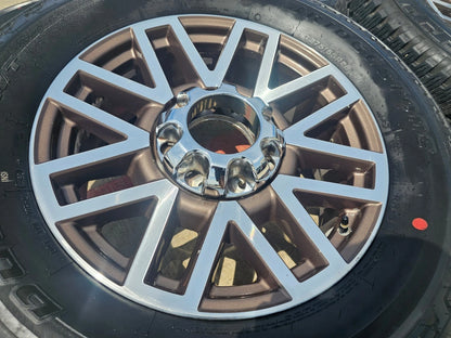 20" Ford F-250 F-350 KING RANCH OEM 10104 rims wheels TAN