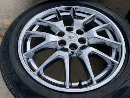 20" Cadillac SRX XT6 XT5 OEM 4709 CHROME wheels rims Blazer GMC Acadia