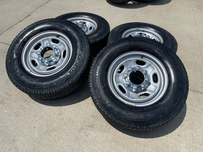 17" Ford F-250 F-350 OEM 3828 wheels rims SET 2024 2025 2026 MICHELIN A/T2