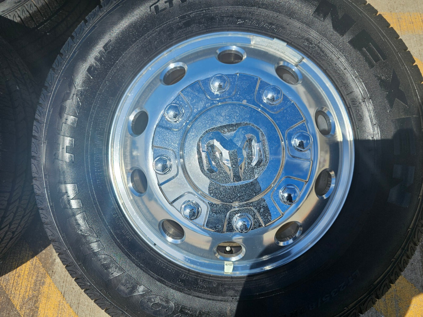 17" Dodge Ram 3500 Dually Laramie 8x200 wheels rims 2701 2702 OEM 2023 2024 NEW