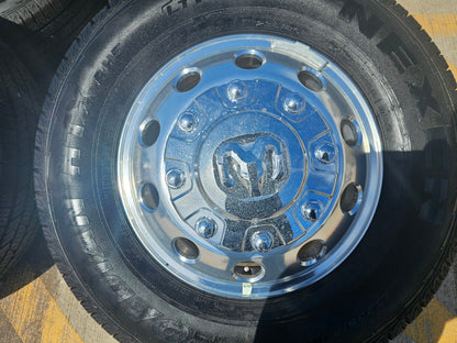 17" Dodge Ram 3500 Dually Laramie 8x200 wheels rims 2701 2702 OEM 2023 2024 NEW
