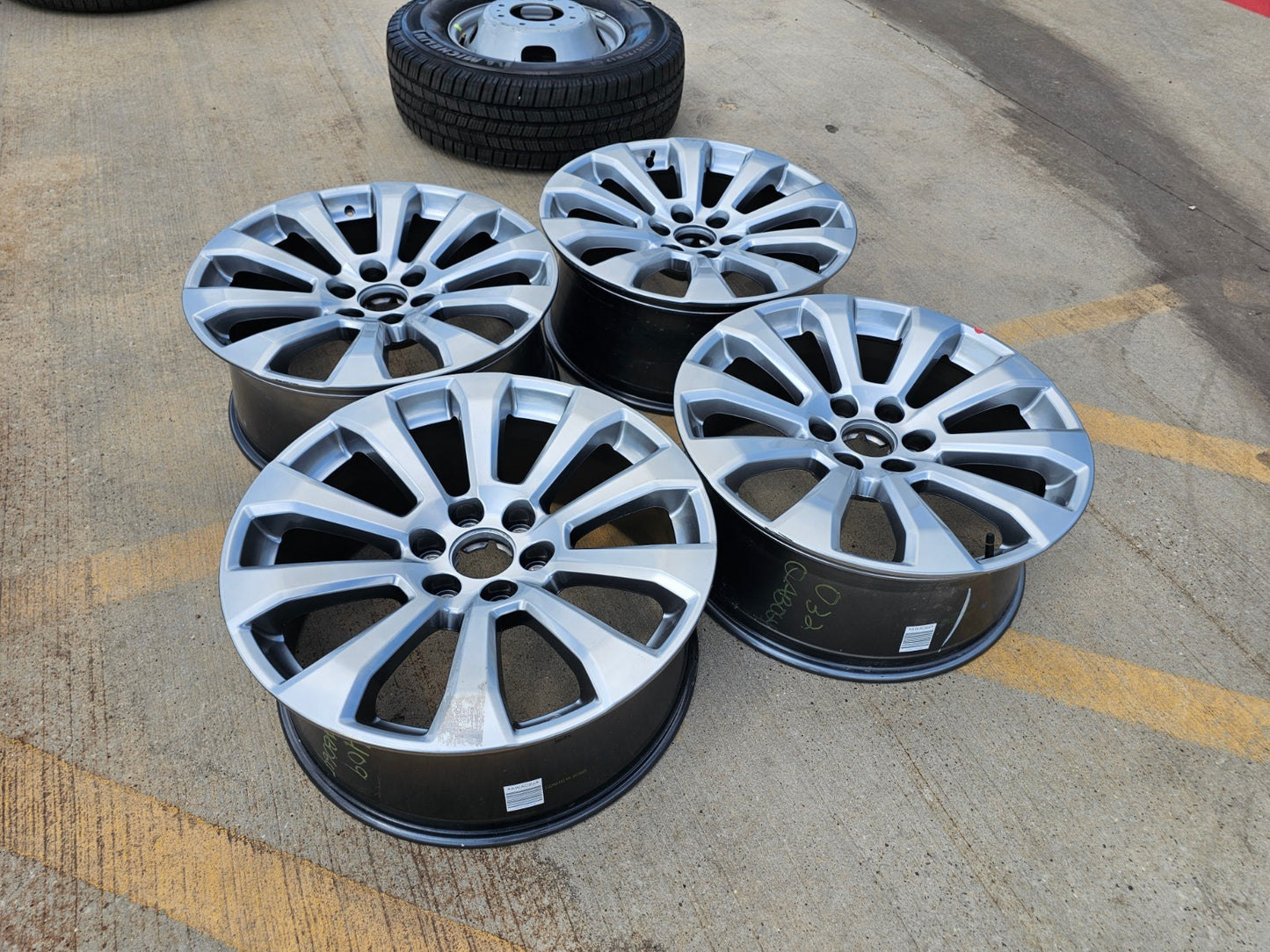 22" Chevy Silverado High Country OEM 5922 wheels rims Tahoe SET 2025 2026 2027