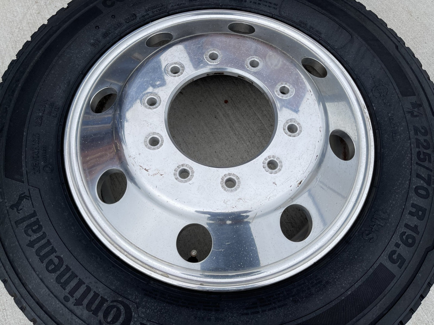 19.5" Ford F-450 Dually F-550 rim wheel RAM OEM FRONT 10x225 2024 2025 2026