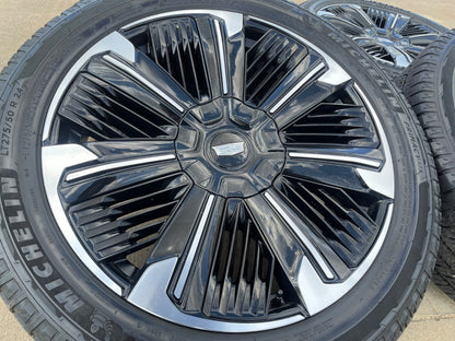 24" Cadillac Escalade IQ EV OEM 4893 wheels rims Hummer 2025 2026 2027 SET NEW