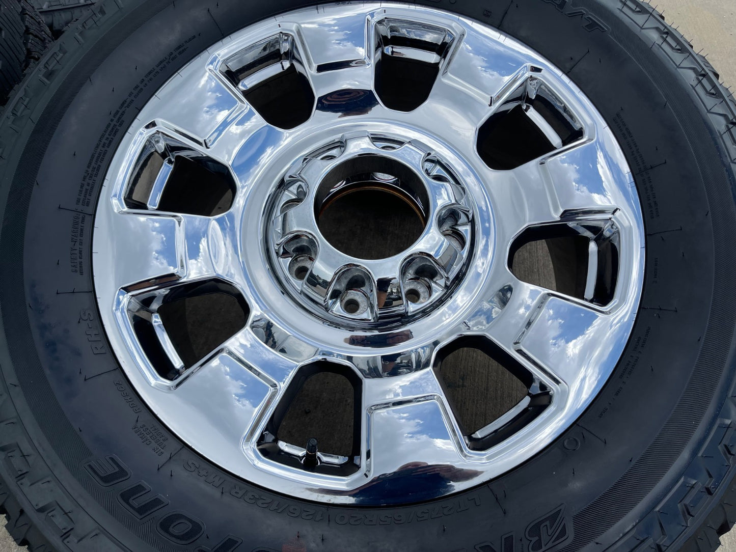 20" Ford F-250 F-350 OEM KING RANCH 10295 25085 10552 chrome wheels rims SET NEW