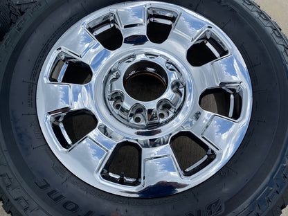 20" Ford F-250 F-350 OEM KING RANCH 10295 25085 10552 chrome wheels rims SET NEW