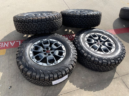 17" Nissan Frontier X-PRO OEM 62834 Desert Runner wheels rims BFG KO2 A/T NEW