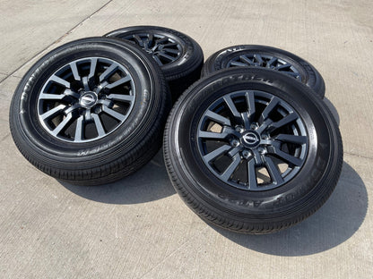 18" Nissan Titan Armada OEM wheels rims tires SET FITS 2006-2027