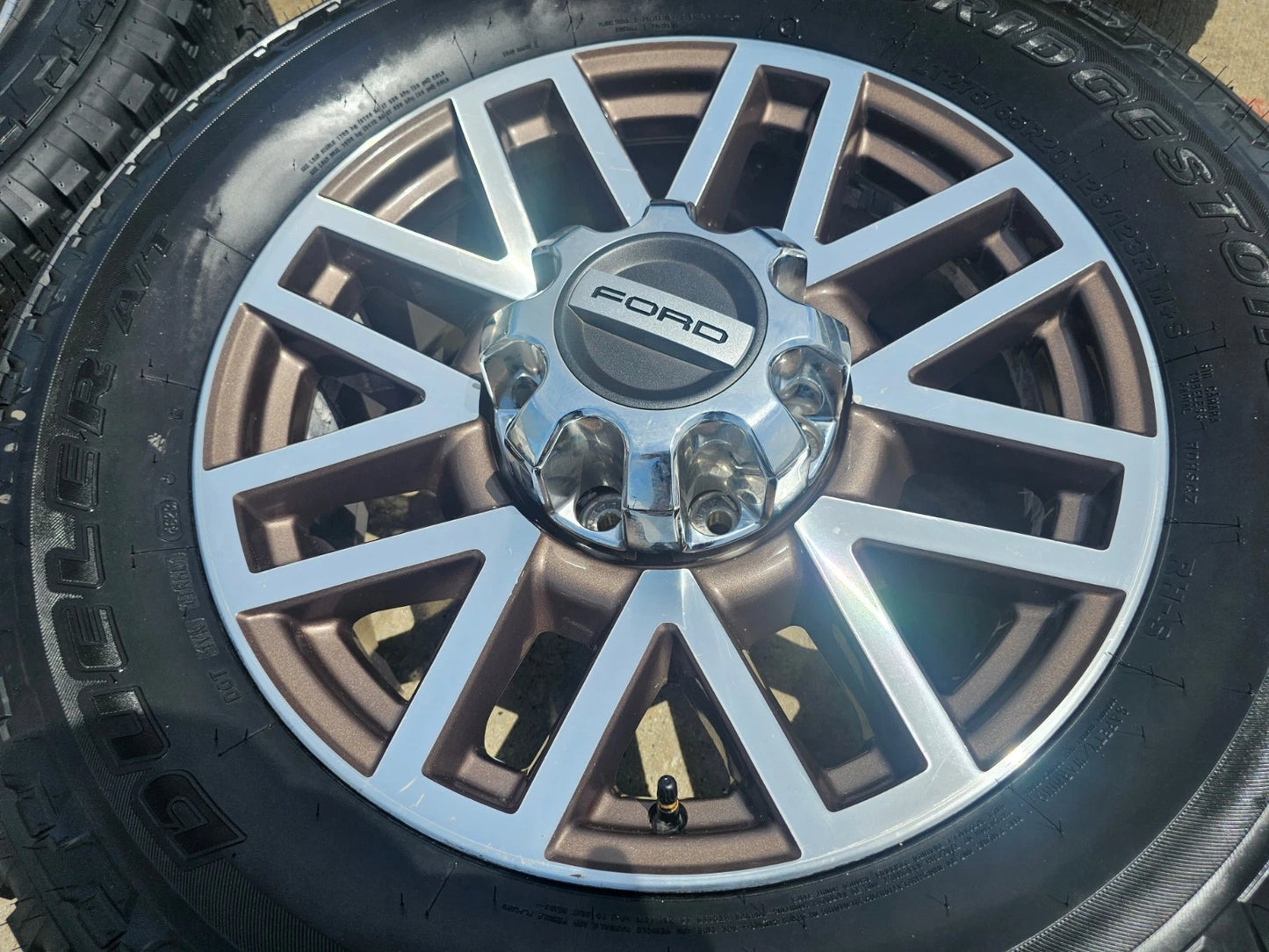 20" Ford F-250 F-350 KING RANCH OEM 10104 rims wheels TAN