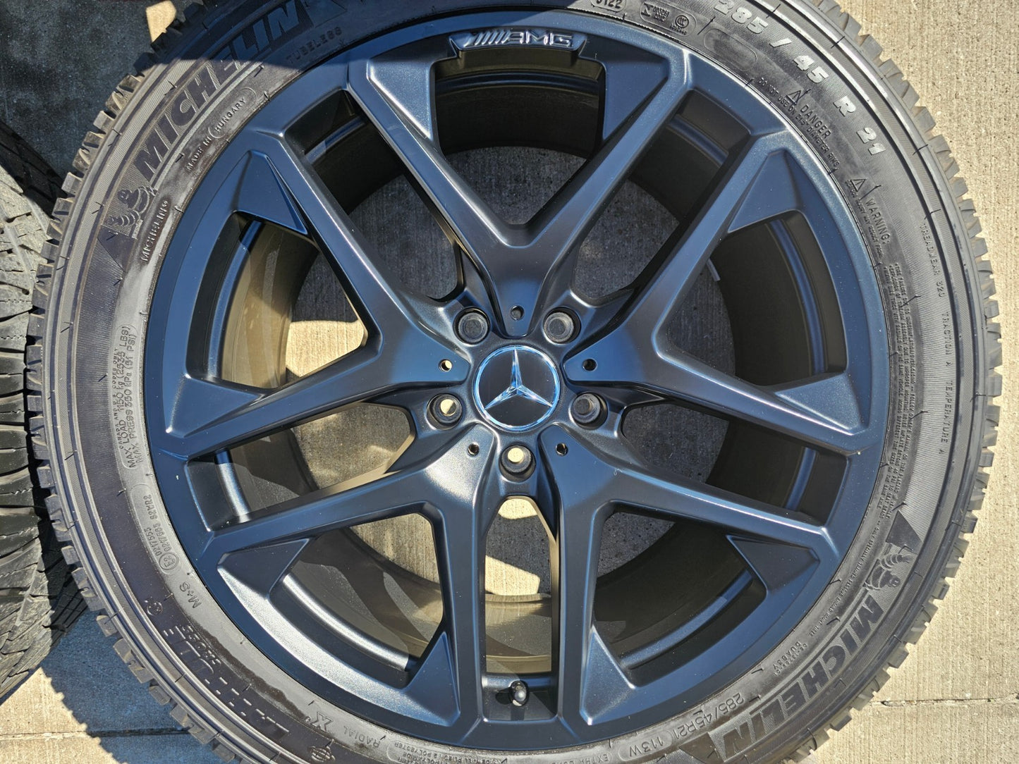 21" Mercedes G Wagon G63 AMG OEM wheels rims 2020 2021 2022 2023 2024 MICHELIN
