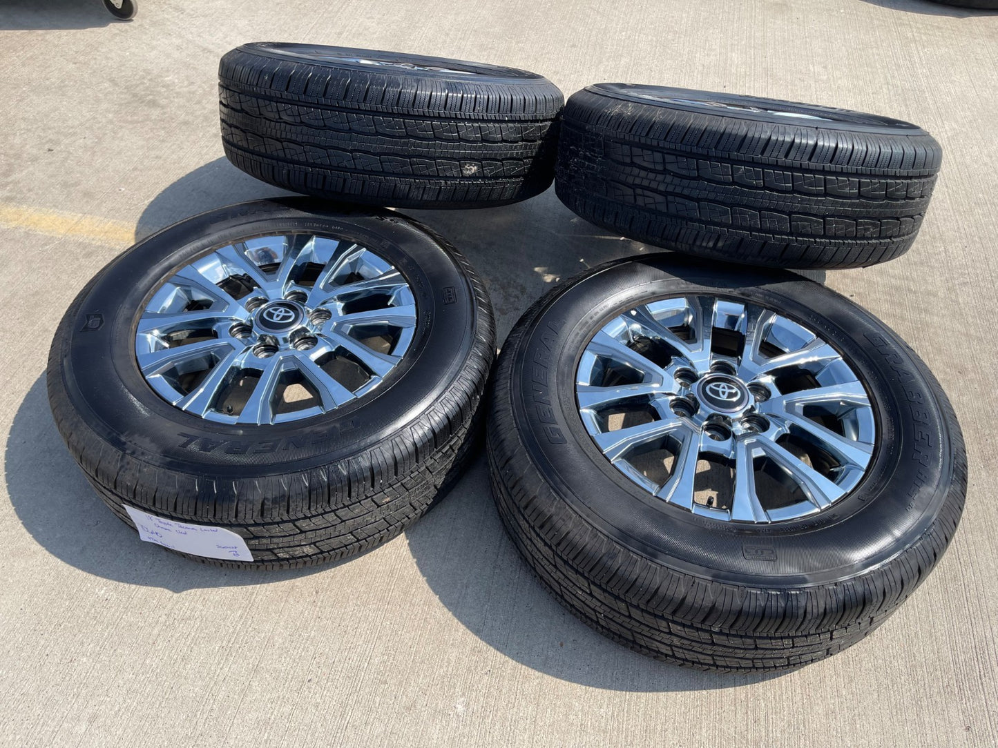 18" Toyota Tacoma LIMITED OEM wheels rims 10640 4260 4Runner 2024 2025 2026 2027