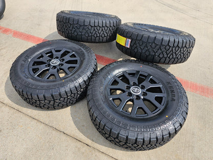 17" Toyota Tacoma 4Runner TRD Matte Black OEM 42611 wheels rims 2025 2026 NEW