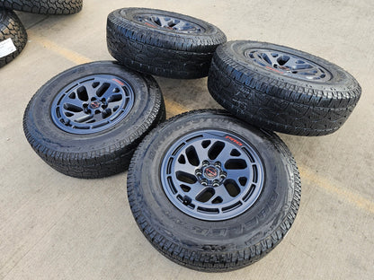 17" Nissan Frontier X-PRO OEM Desert Runner wheels rims tires DUELER A/T