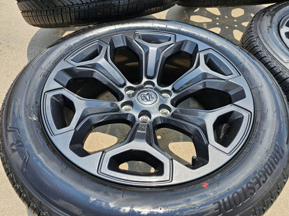 22" Dodge Ram 1500 OEM Laramie wheels LIMITED Gray 2685 2727 tires NEW