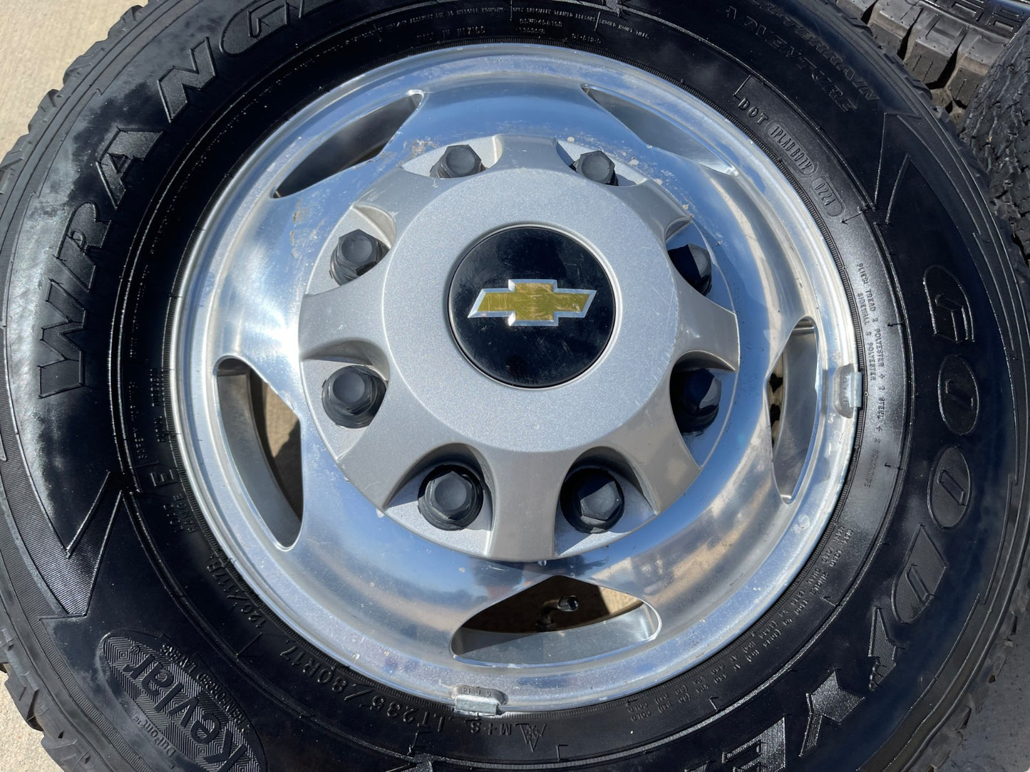17" Chevy Silverado GMC Sierra 3500 Dually rims wheels SET OEM 5519 5520 8094