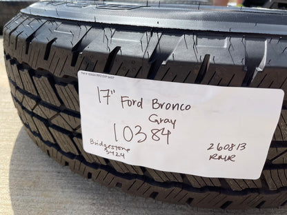 17" Ford Bronco wheel rim tire SPARE 10384 OEM Ranger 2024 2025 2026 2027 NEW