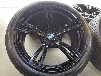 20" BMW M6 M5 OEM 71577 71578 wheels rims 5x120 Style 343 CONTINENTAL NEW