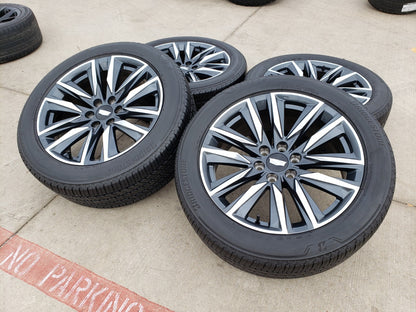 NEW 22" Cadillac Escalade OEM wheels rims 95028 4869 GMC Sierra SET 1999-2027