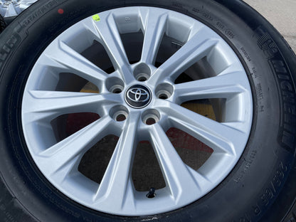 18" Toyota Grand Highlander OEM 10525 wheels rims tires Lexus TX350 NEW MICHELIN