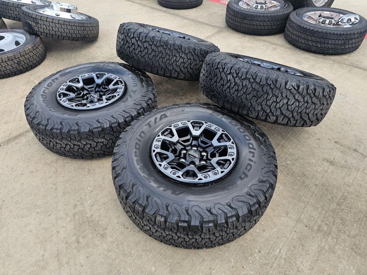 (4) 17" Ford F-150 Raptor R OEM BEADLOCK rims wheels 2024 2025 2026 2027 BFG NEW