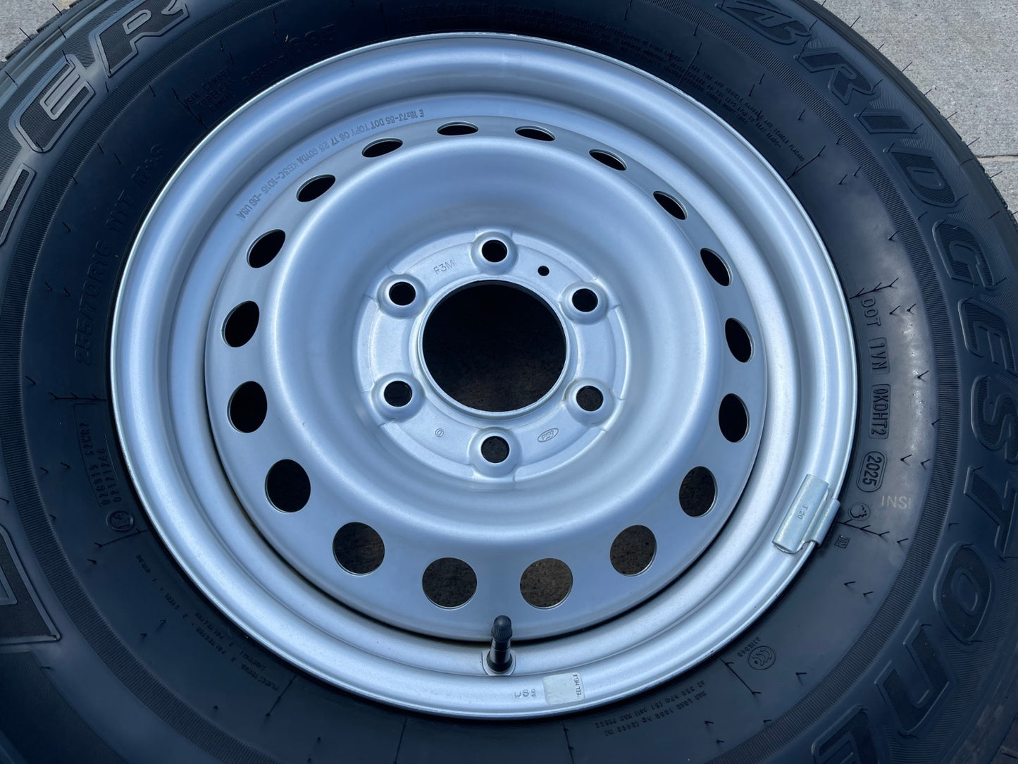 16" Ford Bronco steel wheel rim tire 10226 Ranger 2023 2024 2025 2026 2027 NEW