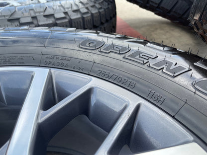 18" Jeep Grand Cherokee OEM 9331 wheels rims Wrangler Gladiator 2024 2025 NEW
