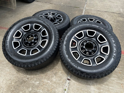 20" Ford F-250 F-350 OEM 10486 10301 Lariat Platinum wheels rims tires GOODYEAR