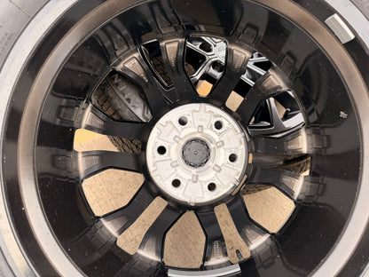 22" Jeep Grand Wagoneer OEM 9279 Obsidian rims wheels RAM 1500 2023 2024 2025