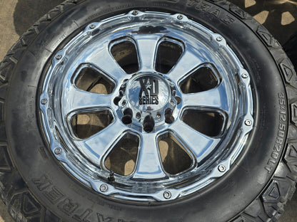 20x9 20" XD Series XD799 Ford F-250 F-350 rims wheels 8x170 -12 35"