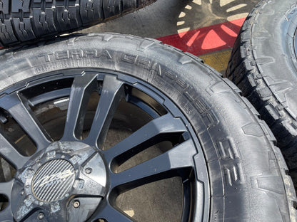 20" MB TKO Ford F-150 rims wheels Expedition NITRO 33"