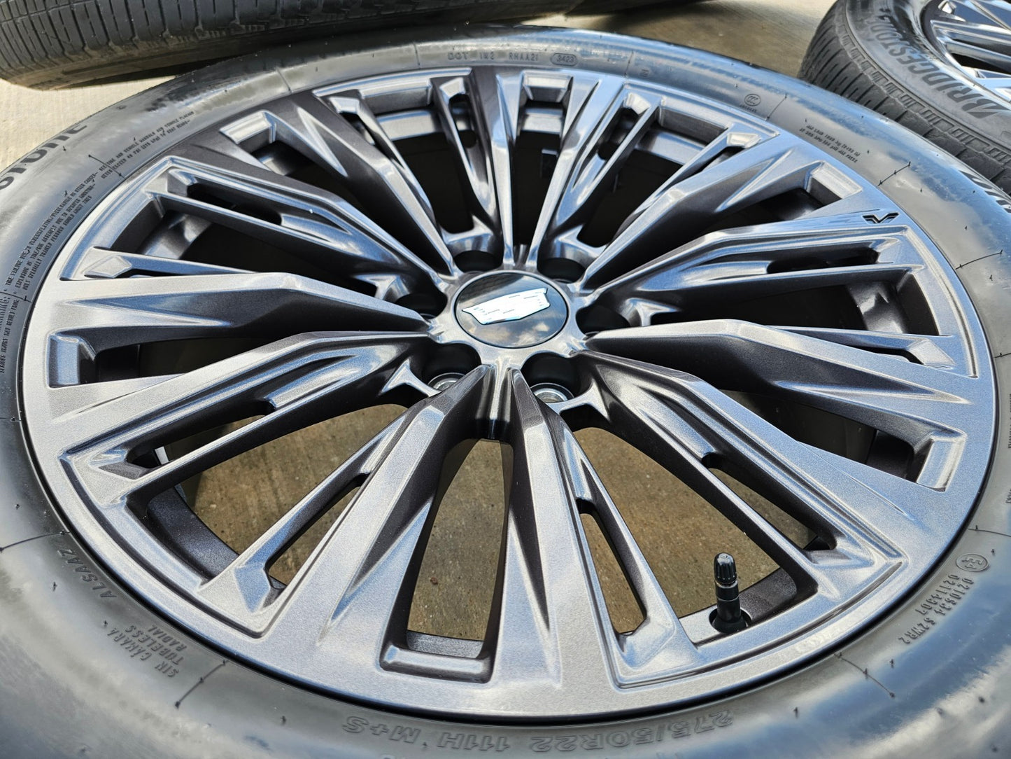 22" Cadillac Escalade V V600 Platinum OEM 4882 wheels rims SET FITS 2020-2027