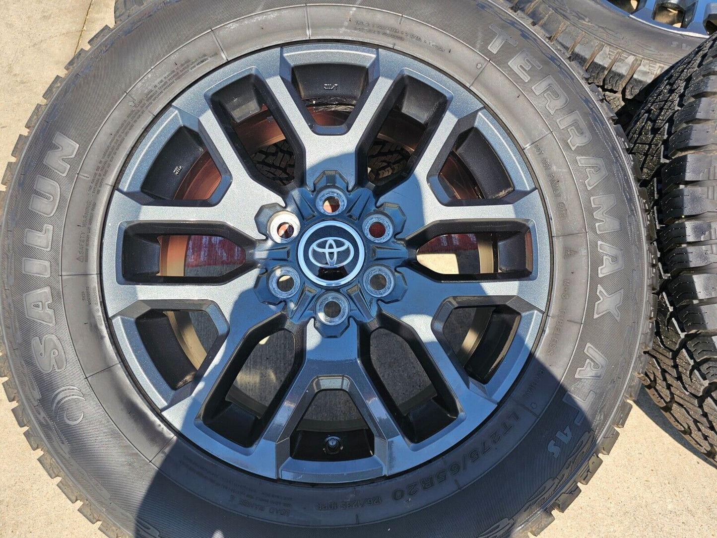 20" Toyota Tundra 2022 2023 TSS TRD OEM wheels rims 34" 95359 Sequoia 75277