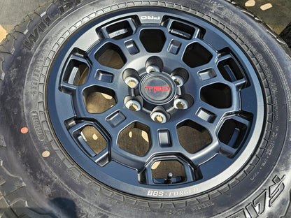 18" Toyota Tundra TRD BBS FORGED OEM black 95458 wheels rims Sequoia 2025 2026