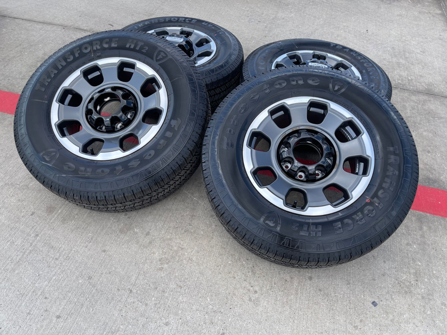 18" Ford F-250 F-350 OEM TREMOR rims wheels 10482 SET tires FIRESTONE H/T2 NEW