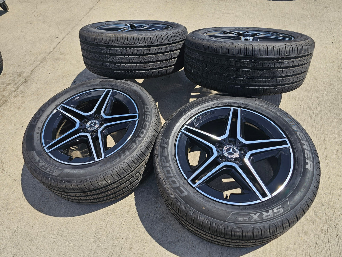 20" Mercedes GLE350 GLE450 AMG OEM 85758 85759 wheels rims tires NEW