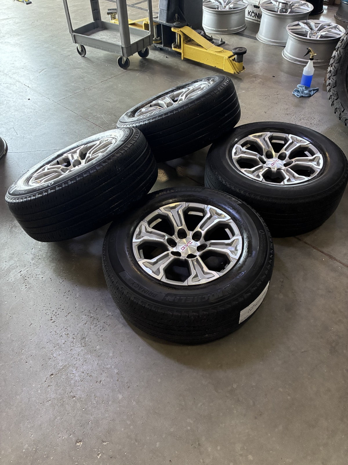 18" GMC Sierra Canyon Chevy Tahoe Colorado OEM 5910 wheels rims 2024 2025 2026