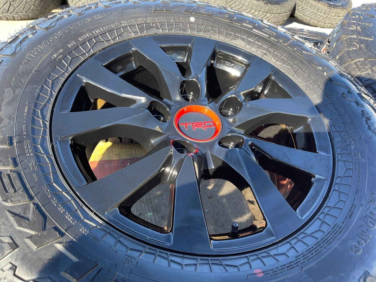 18" Toyota Land Cruiser Tundra TRD PRO OEM 75195 wheels rims SET NEW
