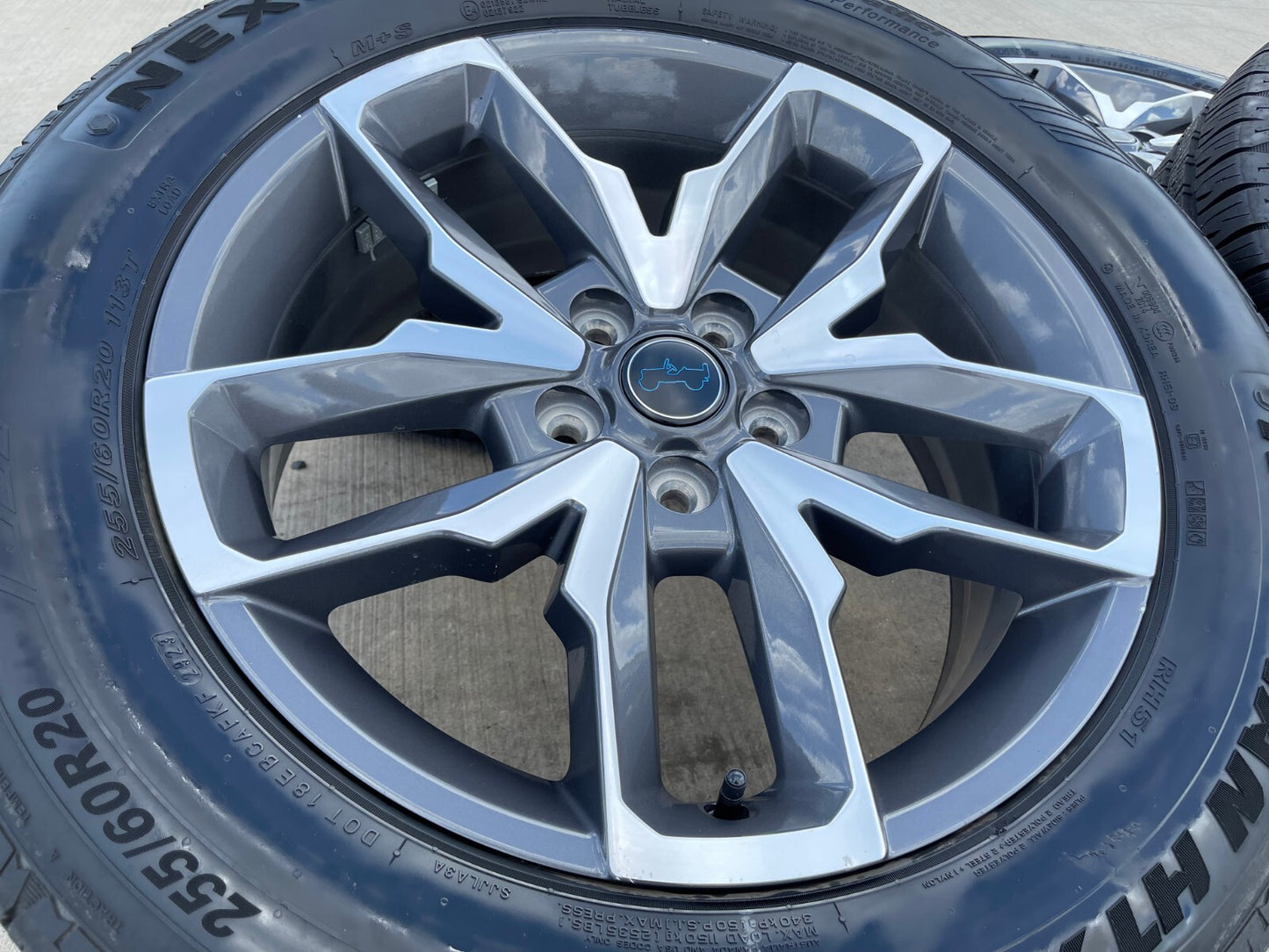 20" Jeep Wrangler Rubicon 4XE OEM 04755613AA wheels rims Gladiator 2024 2025