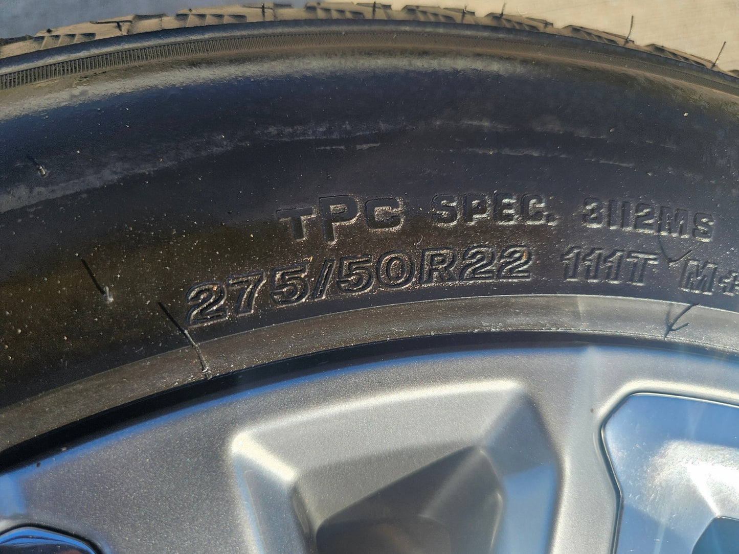22" Chevy Silverado 1500 Tahoe Suburban OEM 5907 5901 spare wheel rim