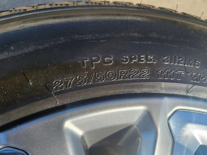 22" Chevy Silverado 1500 Tahoe Suburban OEM 5907 5901 spare wheel rim