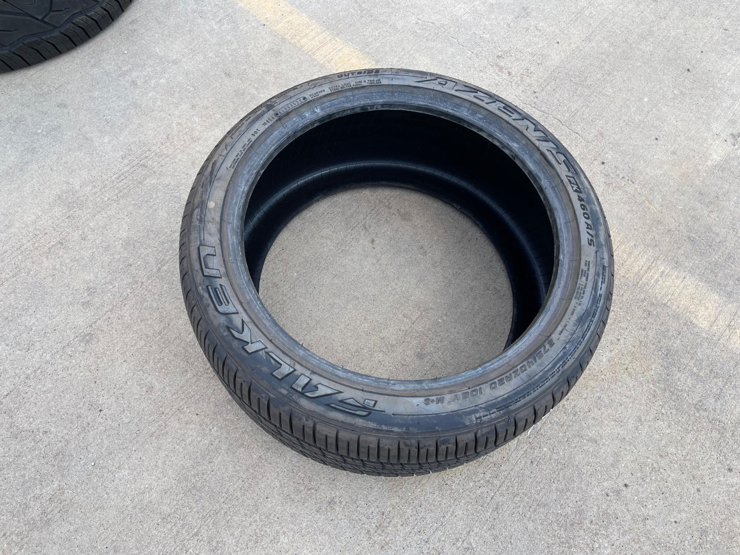 (1) 275/40/20 Falken Azenis FK460 A/S tire 275/40R20 106Y M+S NEW