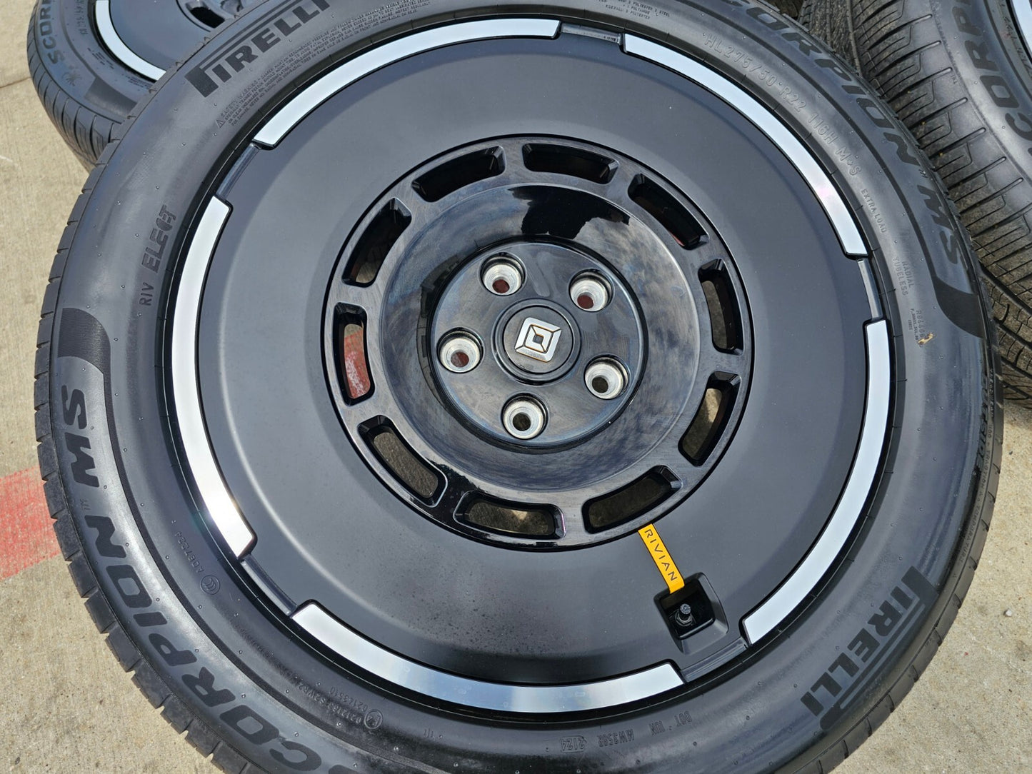 22" Rivian R1T R1S OEM wheels rims tires 2022 2023 2024 2025 2026 NEW