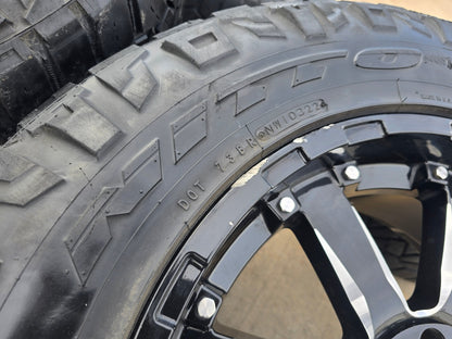 20x9 20" Black Rhino Sierra Chevy Silverado RAM Tacoma wheels rims 6x139 6x5.5