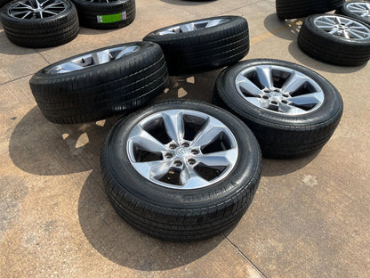 20" Dodge Ram 1500 OEM Laramie wheels rims 2681 tires MICHELIN