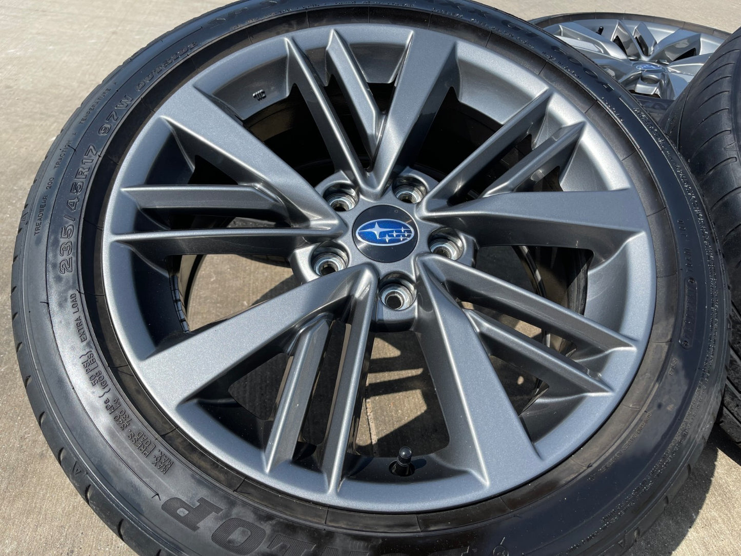 17" Subaru Impreza WRX STI OEM 68895 wheels rims Legacy Forester Outback