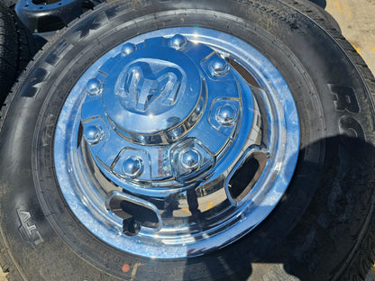 17" Dodge Ram 3500 Dually Laramie 8x200 wheels rims 2703 2704 OEM 2024 2025