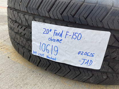 20" Ford F-150 LARIAT OEM 10619 CHROME rim wheel Expedition 2025 2026 2027 NEW