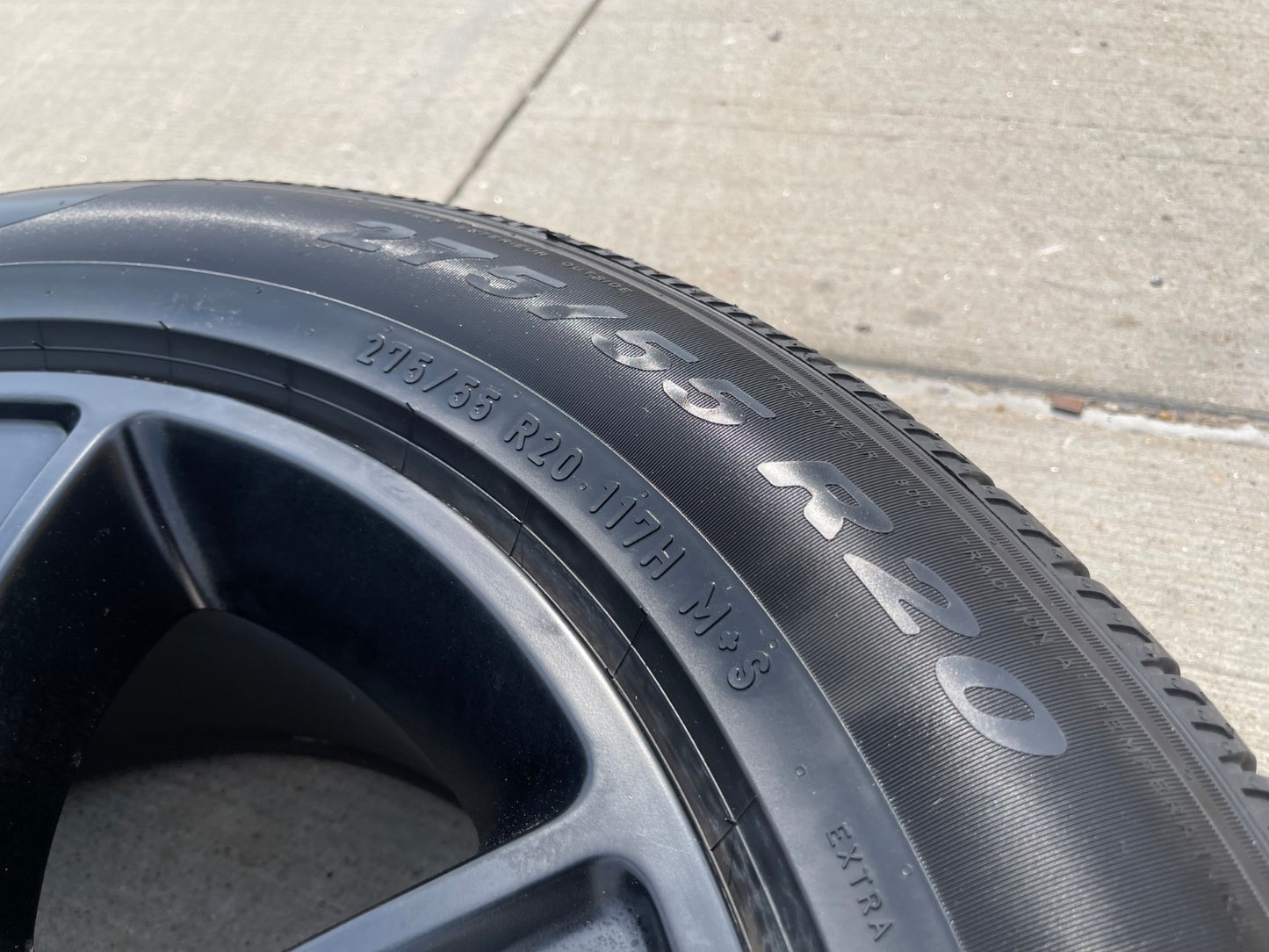 20" Dodge Ram 1500 OEM LIMITED Black 2676 2723 wheels rims PIRELLI SCORPION