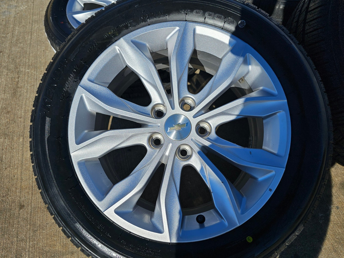 17" Chevy Malibu OEM wheels rims 5894 tires Impala GMC Terrain Equinox 5x120