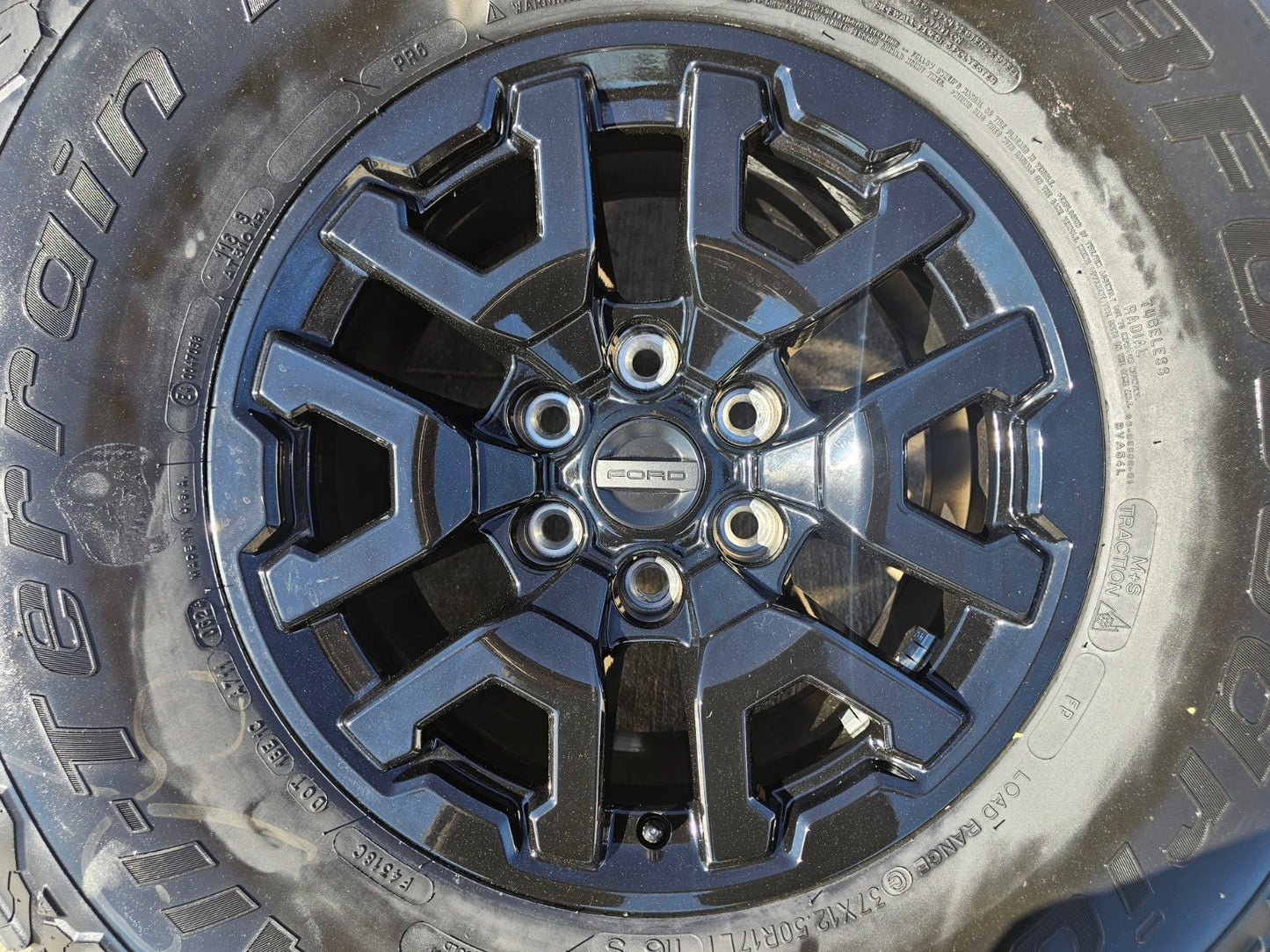 17" Ford F-150 Raptor Bronco OEM 10461 rims wheels SET 2025 2026 2027 BFG NEW
